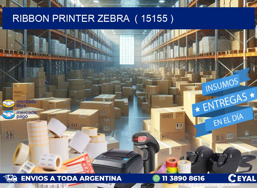 RIBBON PRINTER ZEBRA  ( 15155 )