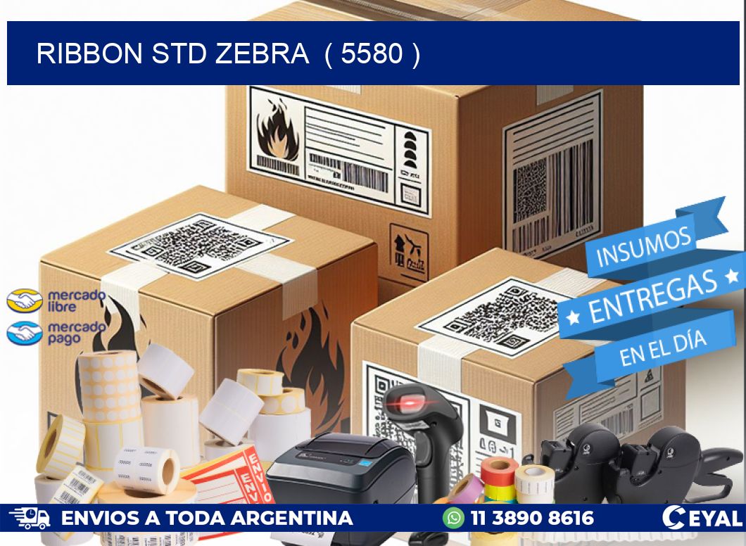 RIBBON STD ZEBRA  ( 5580 )