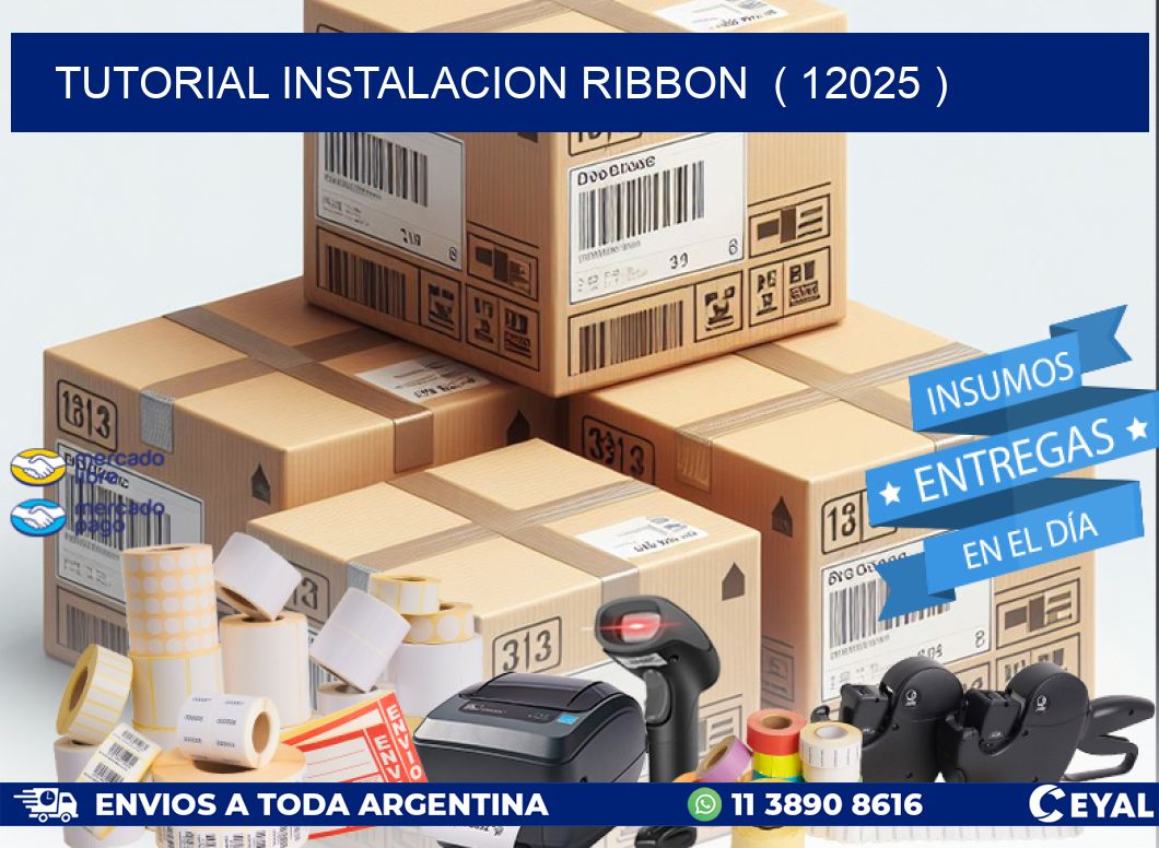 TUTORIAL INSTALACION RIBBON ( 12025 )