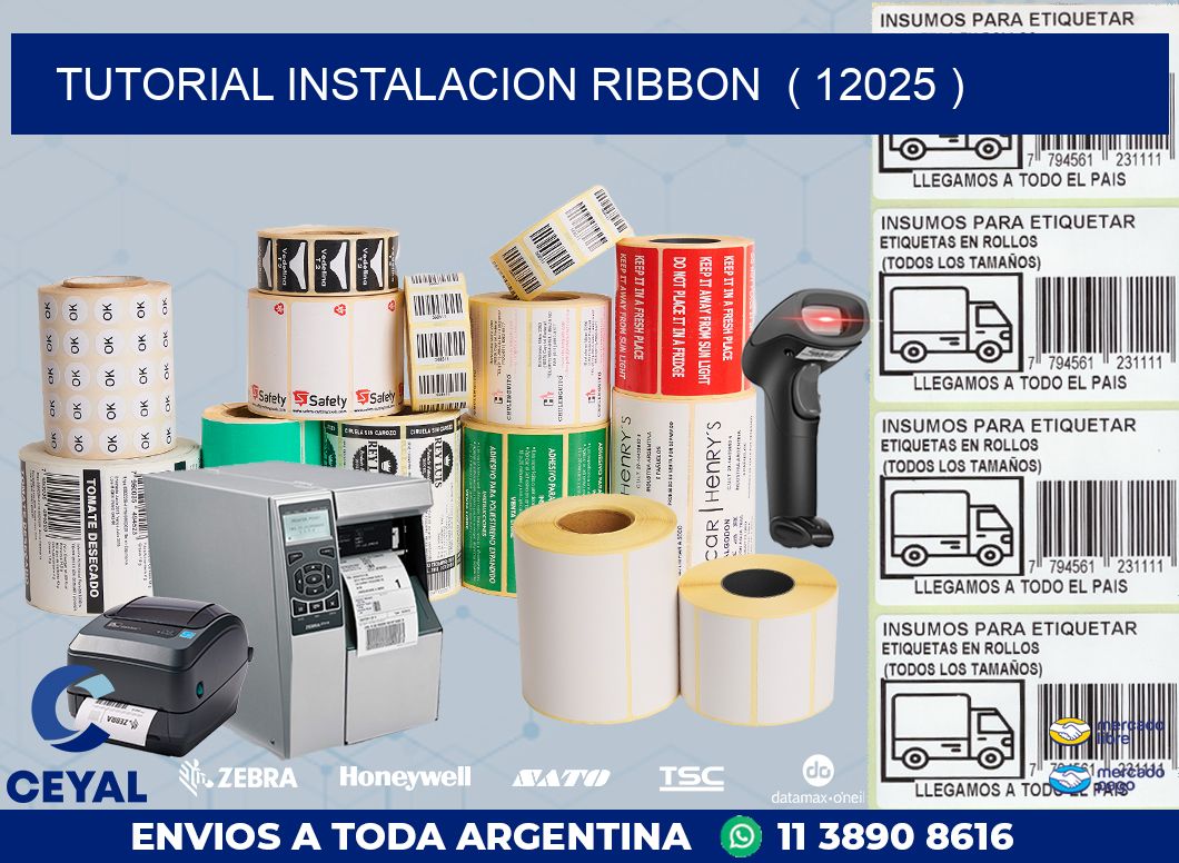 TUTORIAL INSTALACION RIBBON ( 12025 )