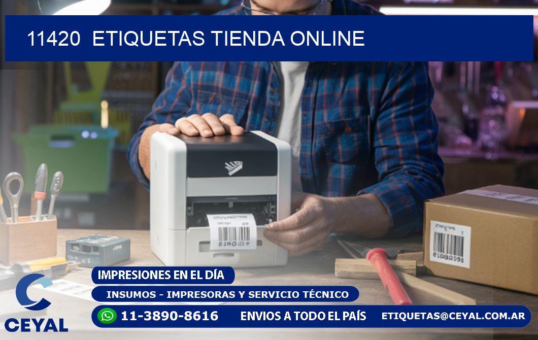 11420  ETIQUETAS TIENDA ONLINE