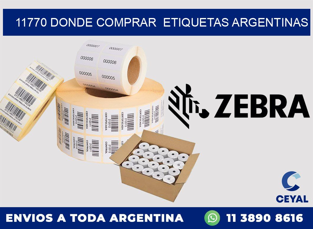 11770 DONDE COMPRAR  ETIQUETAS ARGENTINAS