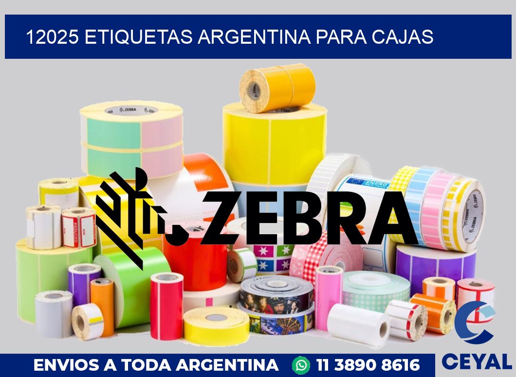 12025 ETIQUETAS ARGENTINA PARA CAJAS