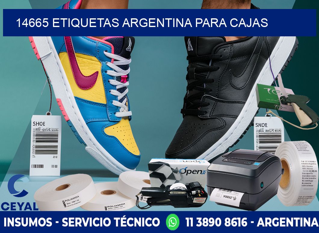 14665 ETIQUETAS ARGENTINA PARA CAJAS