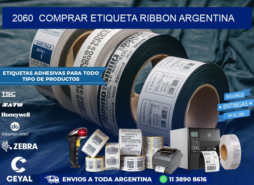 2060  COMPRAR ETIQUETA RIBBON ARGENTINA