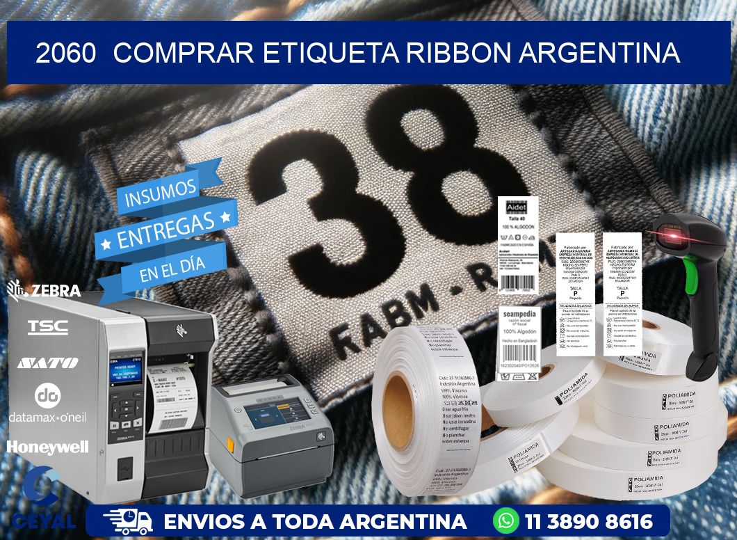 2060  COMPRAR ETIQUETA RIBBON ARGENTINA