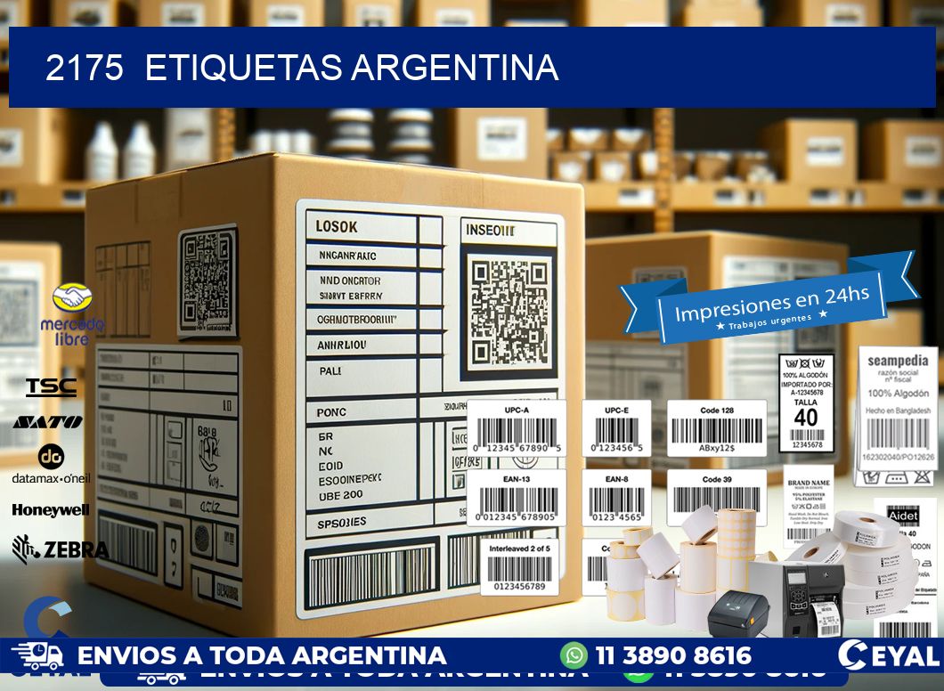 2175  ETIQUETAS ARGENTINA