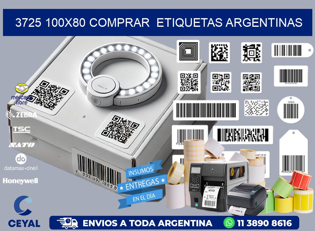 3725 100X80 COMPRAR  ETIQUETAS ARGENTINAS