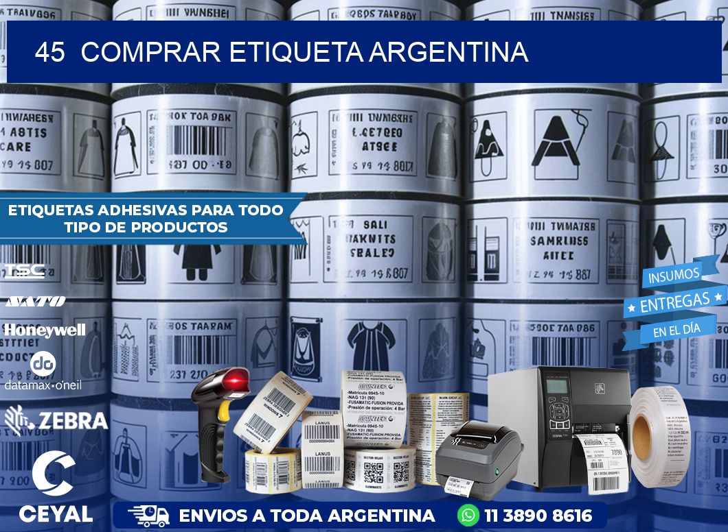 45  COMPRAR ETIQUETA ARGENTINA