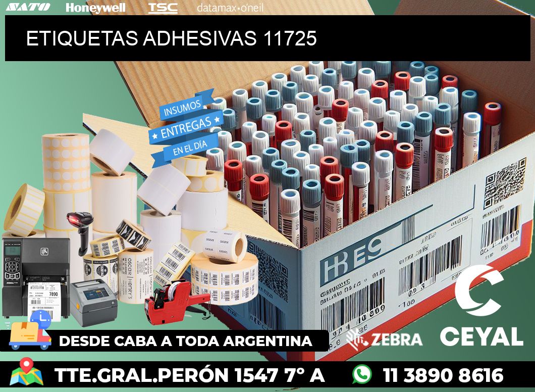 ETIQUETAS ADHESIVAS 11725