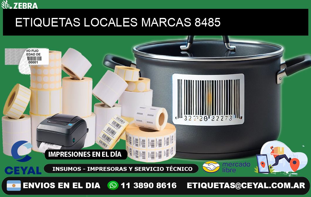 ETIQUETAS LOCALES MARCAS 8485