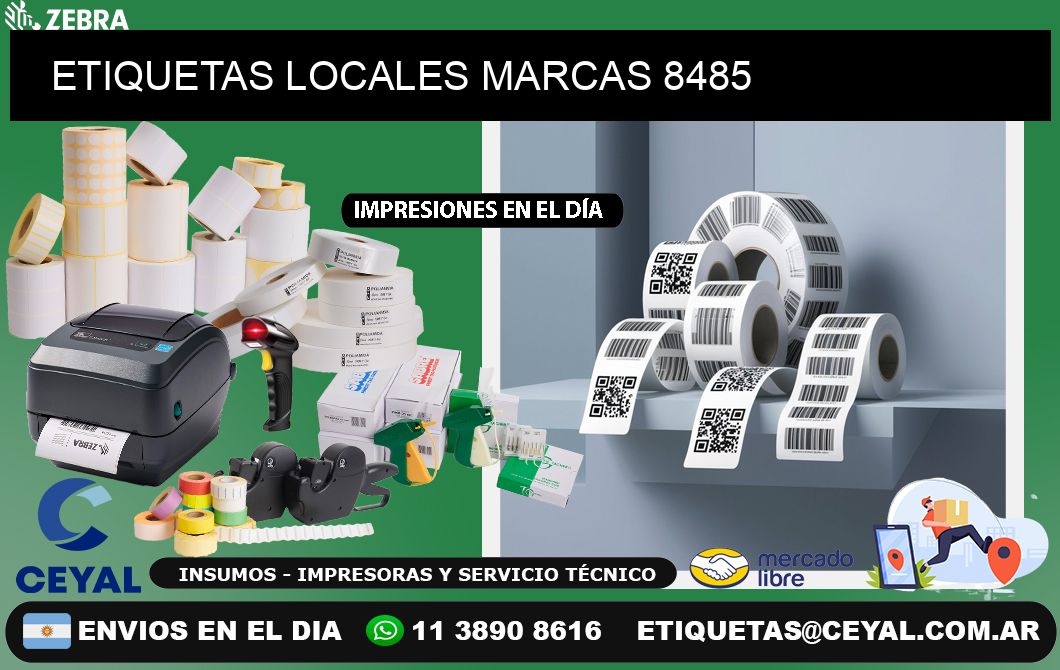 ETIQUETAS LOCALES MARCAS 8485