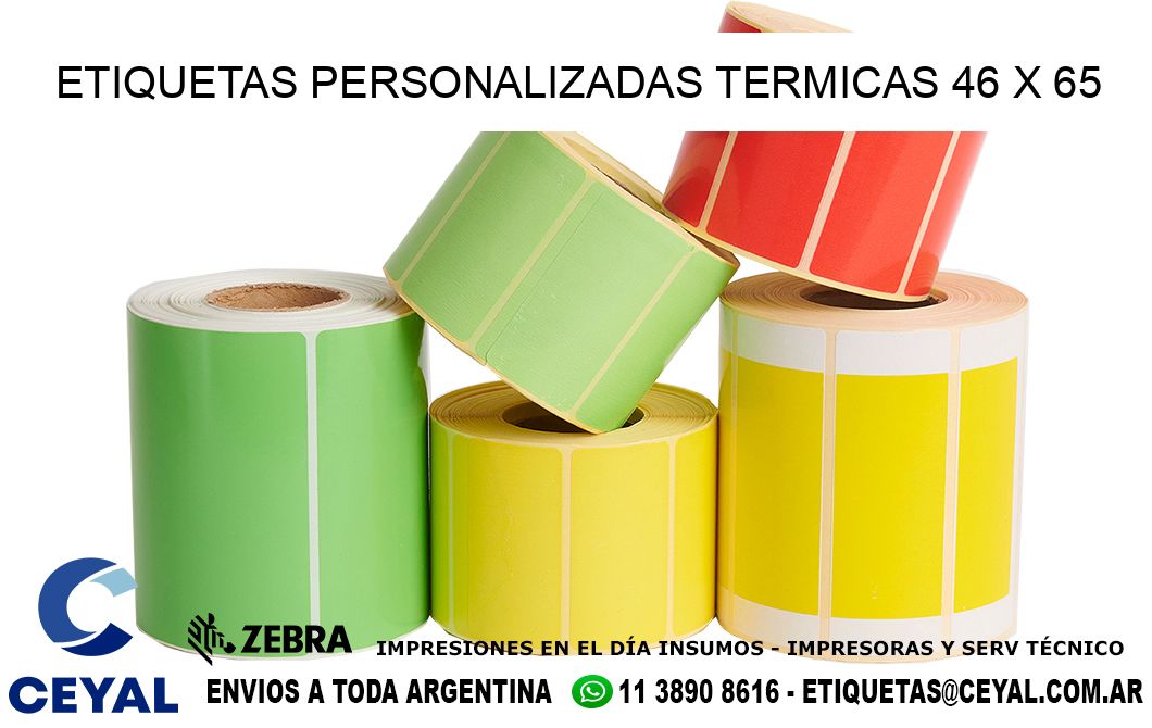 ETIQUETAS PERSONALIZADAS TERMICAS 46 x 65