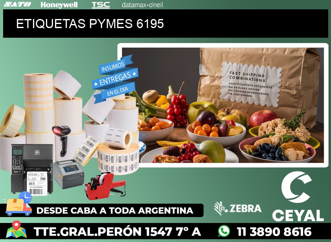 ETIQUETAS PYMES 6195