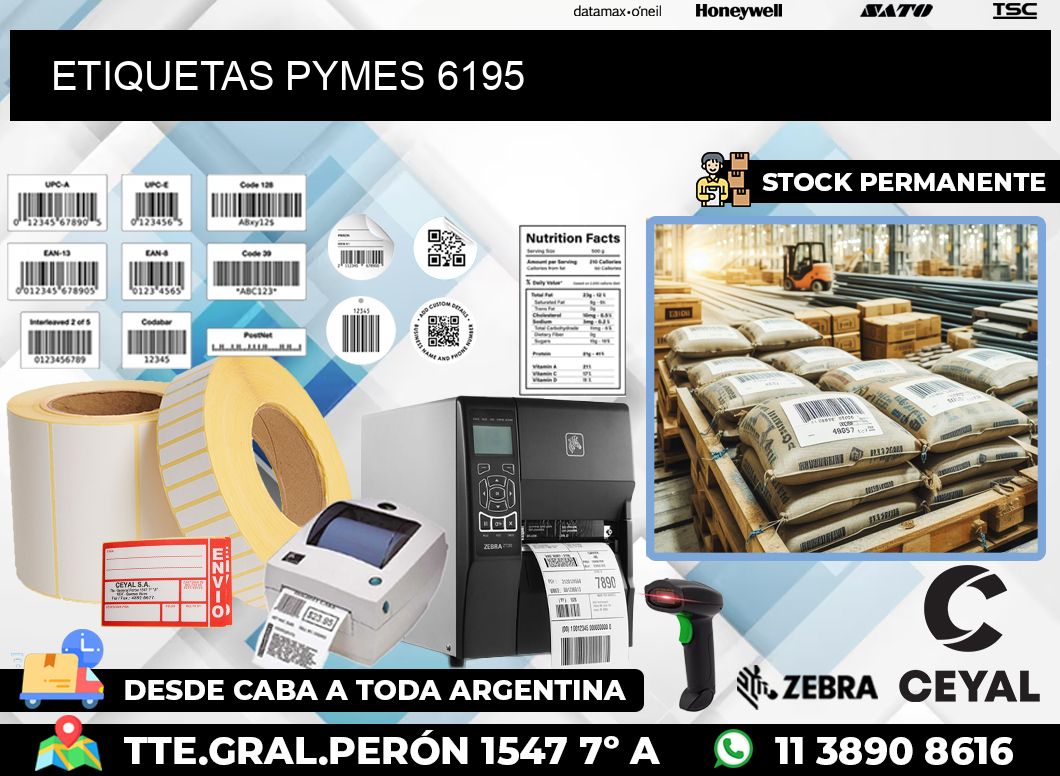 ETIQUETAS PYMES 6195