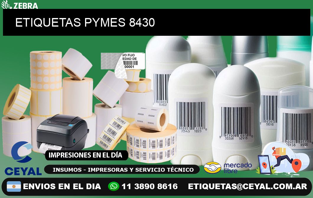 ETIQUETAS PYMES 8430