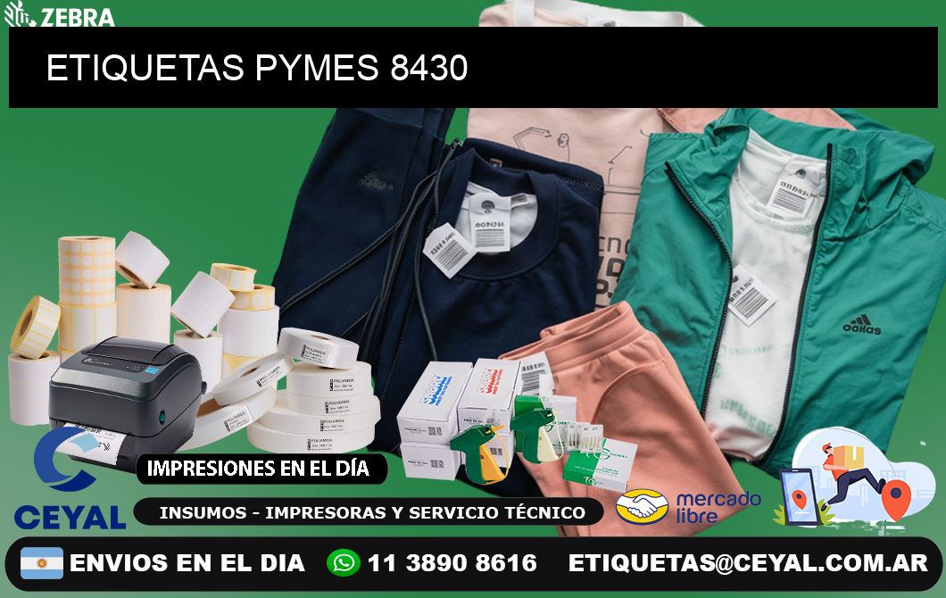 ETIQUETAS PYMES 8430