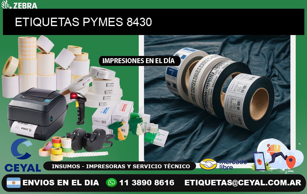 ETIQUETAS PYMES 8430