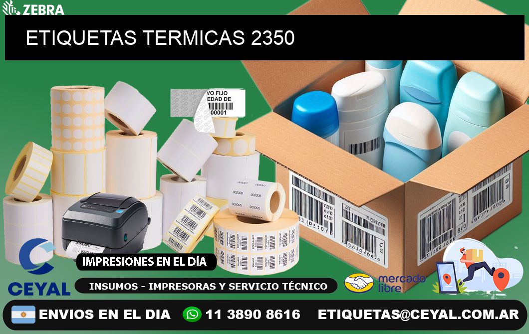 ETIQUETAS TERMICAS 2350