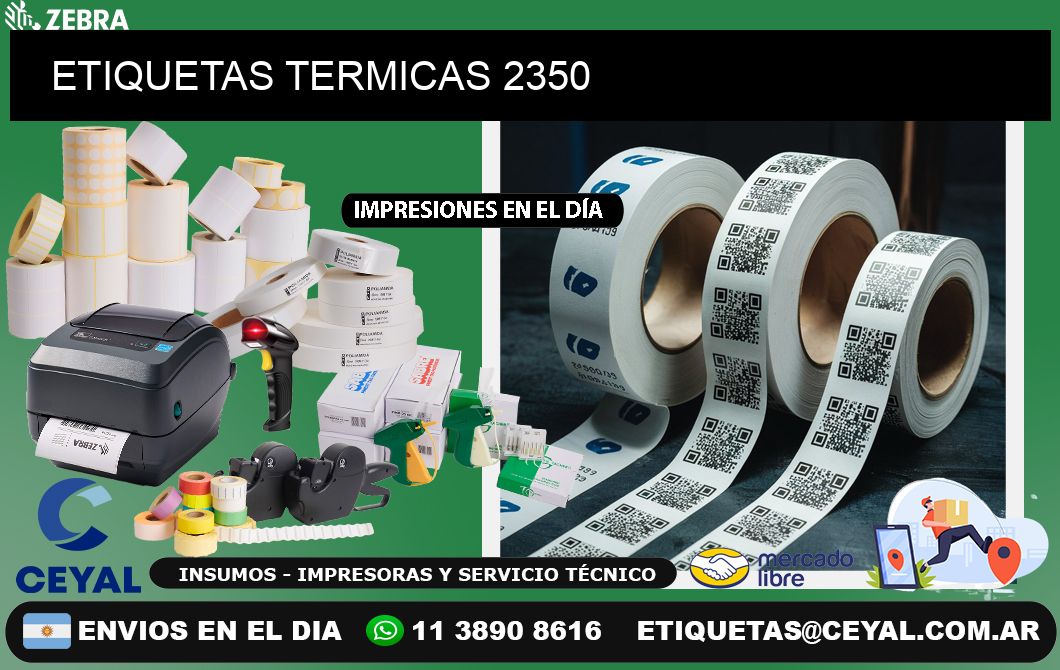 ETIQUETAS TERMICAS 2350