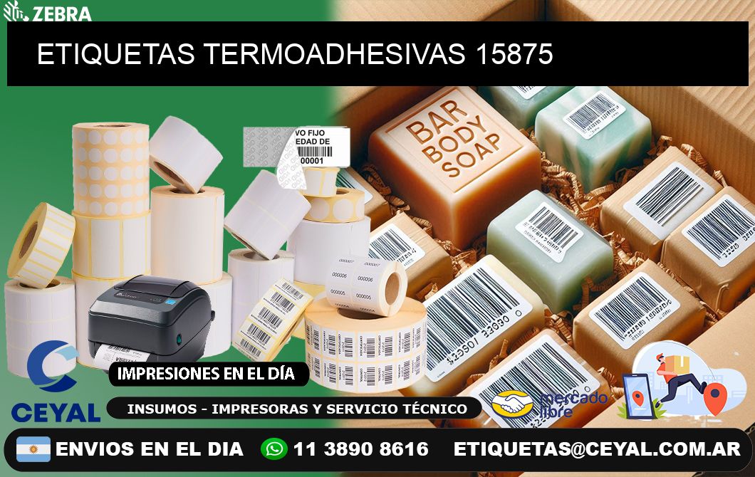 ETIQUETAS TERMOADHESIVAS 15875