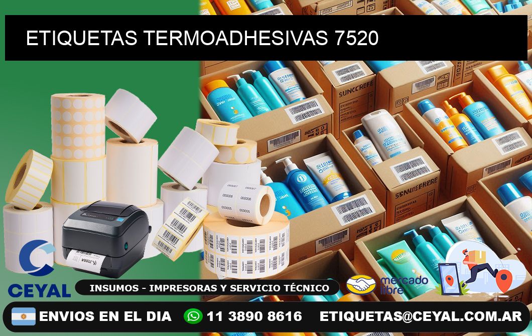 ETIQUETAS TERMOADHESIVAS 7520