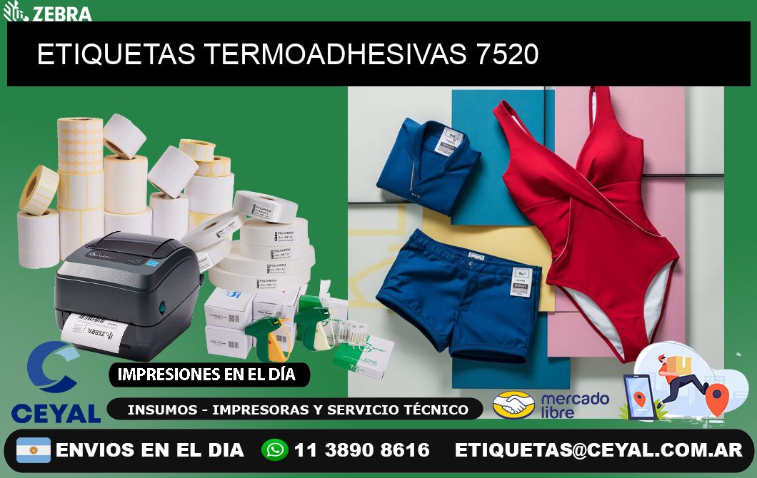 ETIQUETAS TERMOADHESIVAS 7520