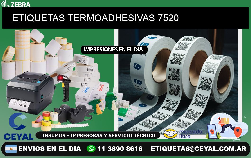 ETIQUETAS TERMOADHESIVAS 7520