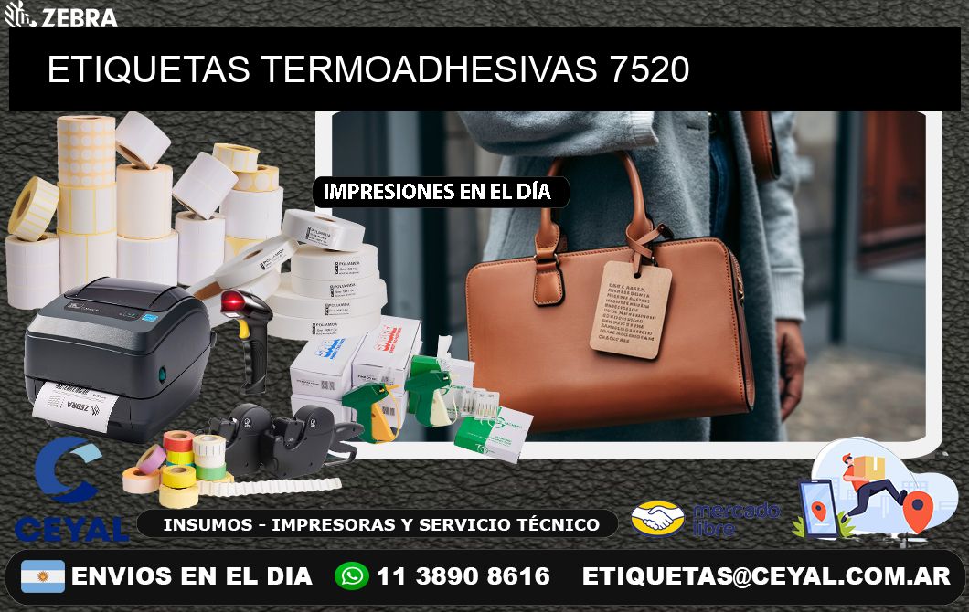 ETIQUETAS TERMOADHESIVAS 7520