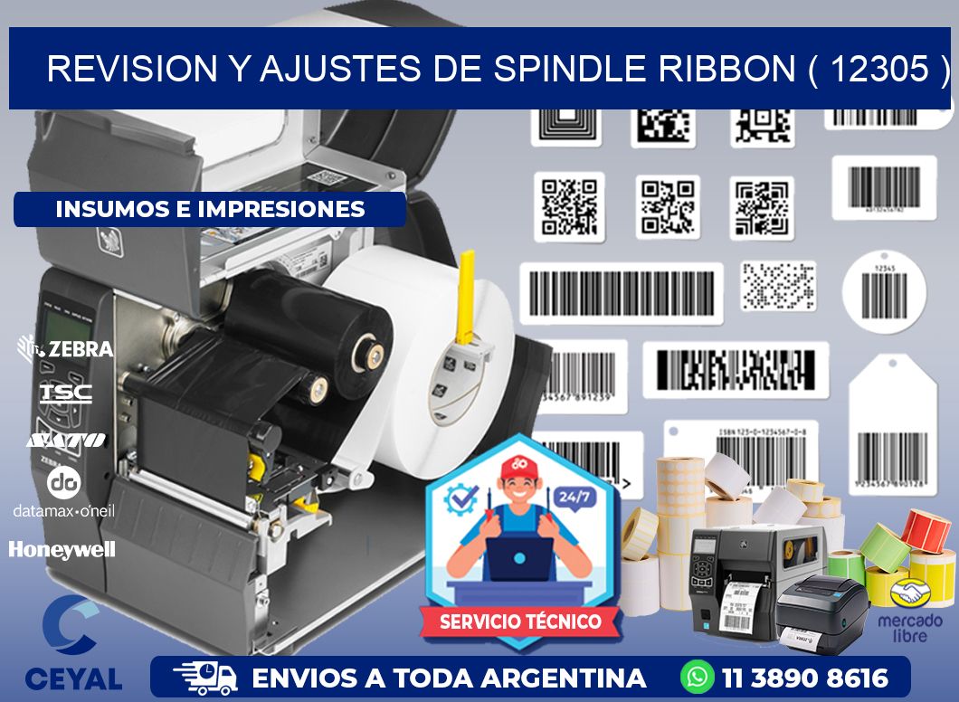 REVISION Y AJUSTES DE SPINDLE RIBBON ( 12305 )