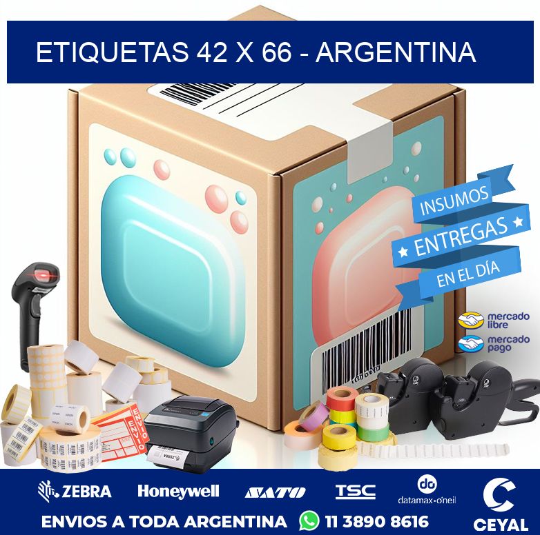 ETIQUETAS 42 x 66 - ARGENTINA
