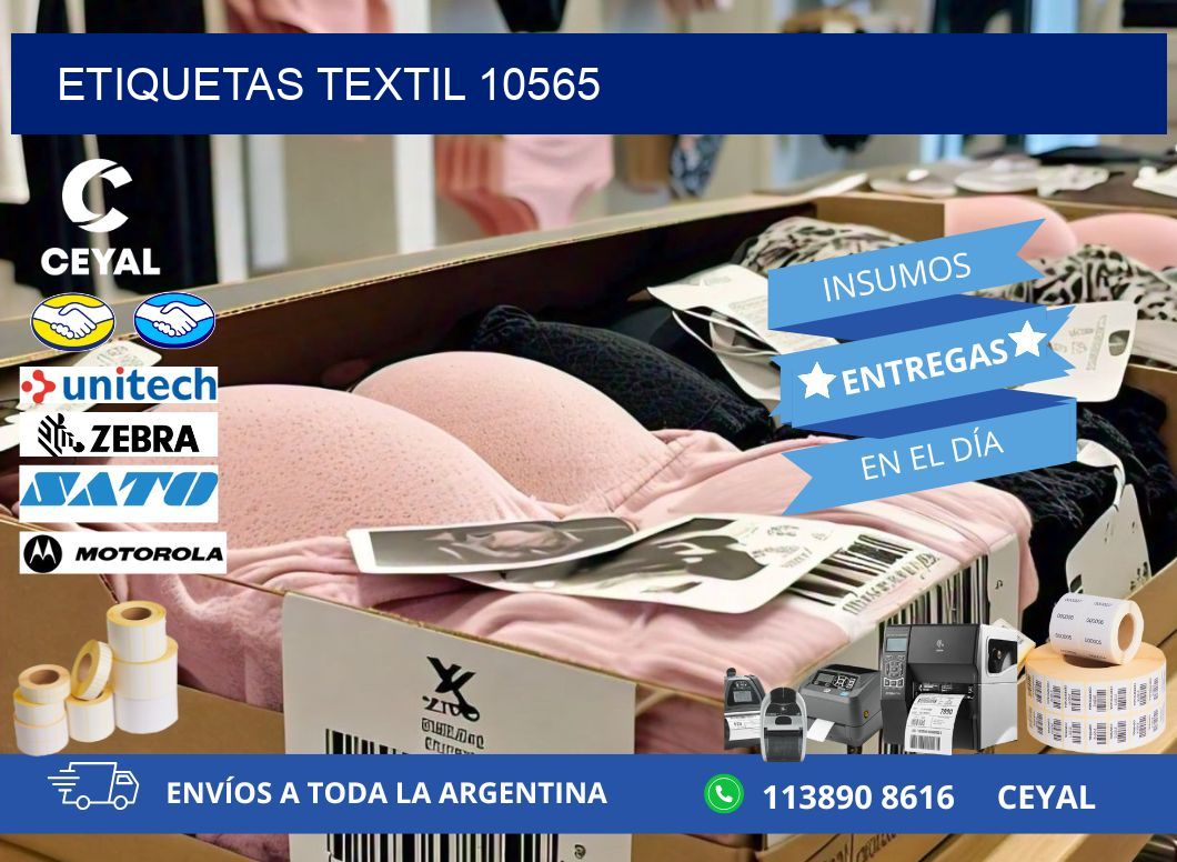 ETIQUETAS TEXTIL 10565