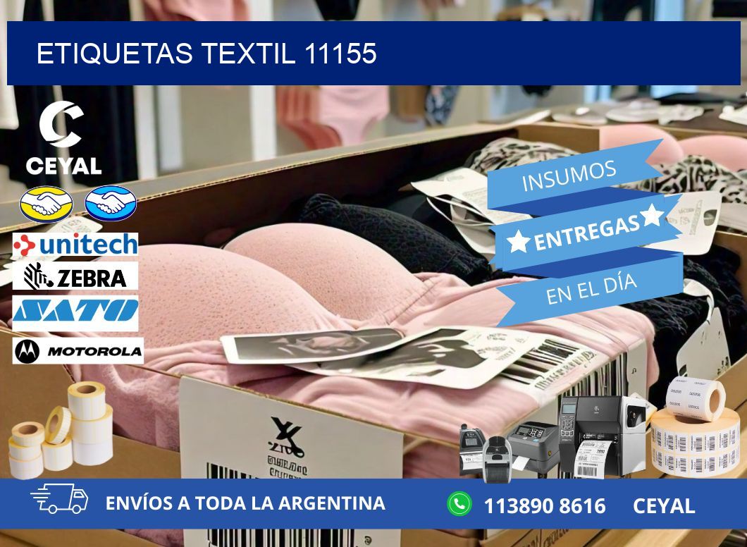 ETIQUETAS TEXTIL 11155