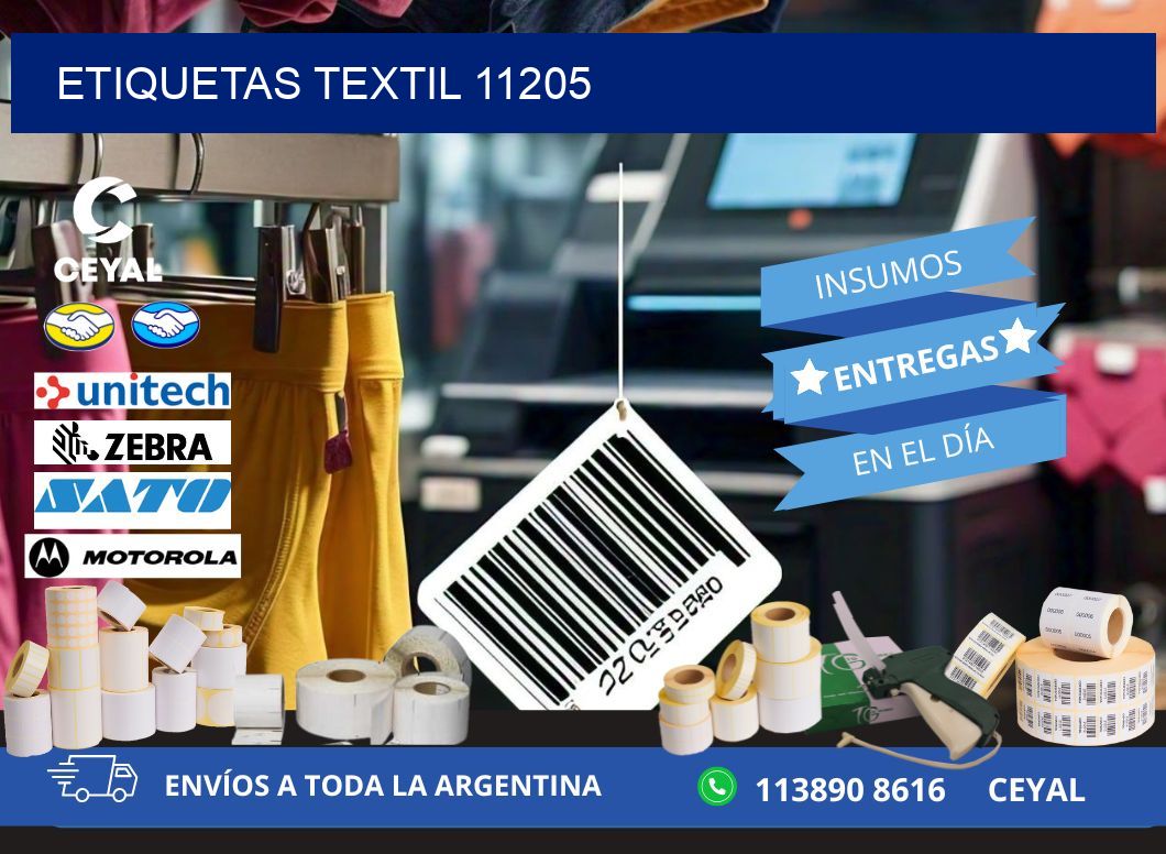 ETIQUETAS TEXTIL 11205