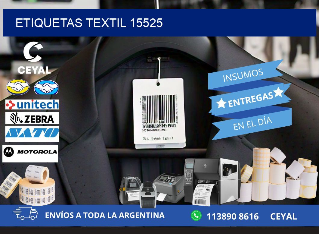 ETIQUETAS TEXTIL 15525