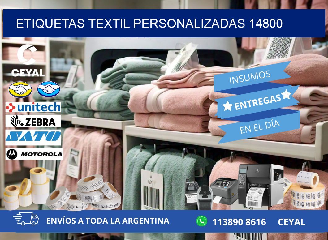 ETIQUETAS TEXTIL PERSONALIZADAS 14800