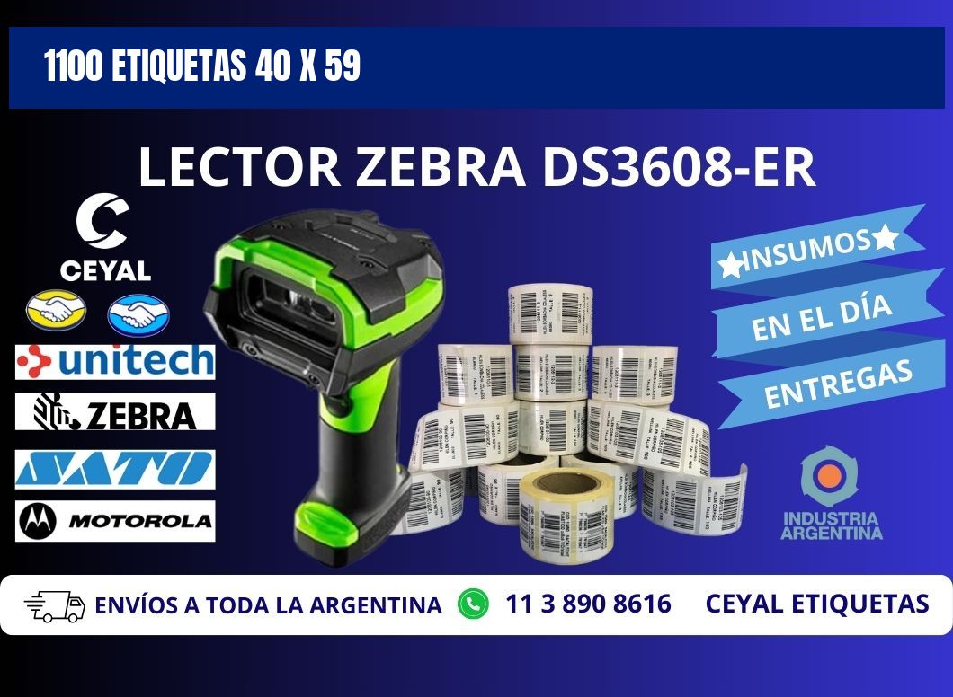 1100 ETIQUETAS 40 x 59