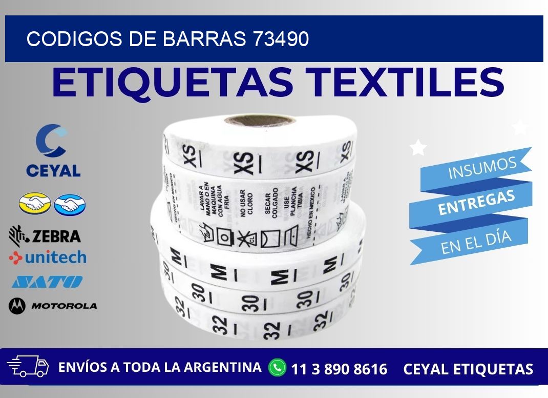 CODIGOS DE BARRAS 73490