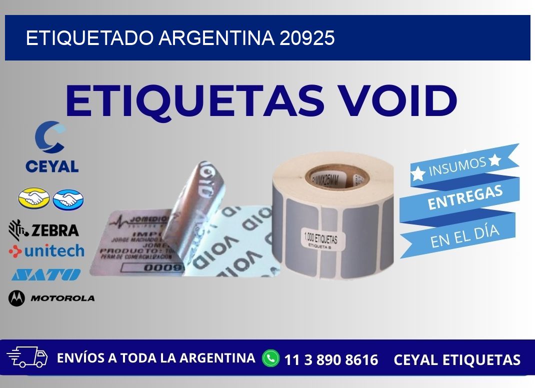 ETIQUETADO ARGENTINA 20925