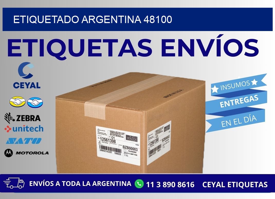 ETIQUETADO ARGENTINA 48100