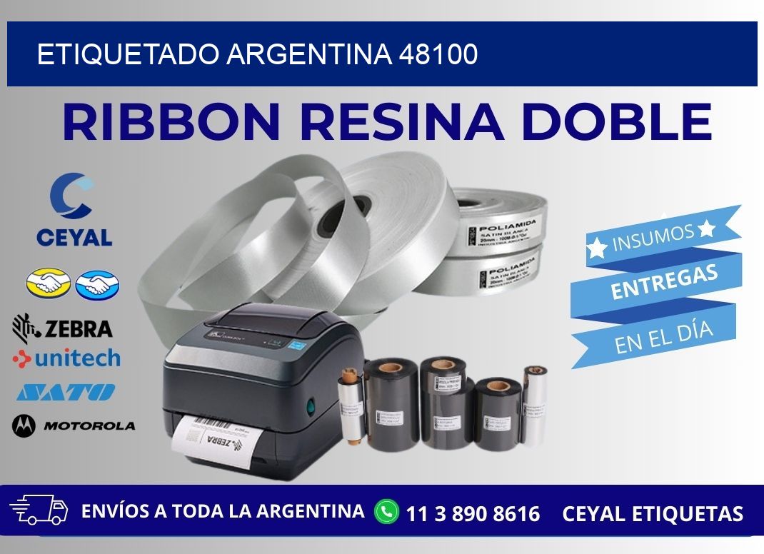 ETIQUETADO ARGENTINA 48100