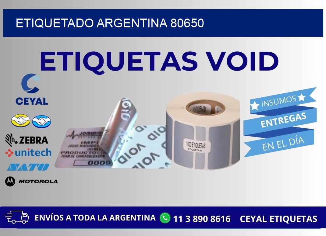 ETIQUETADO ARGENTINA 80650