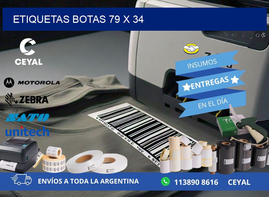 ETIQUETAS BOTAS 79 x 34