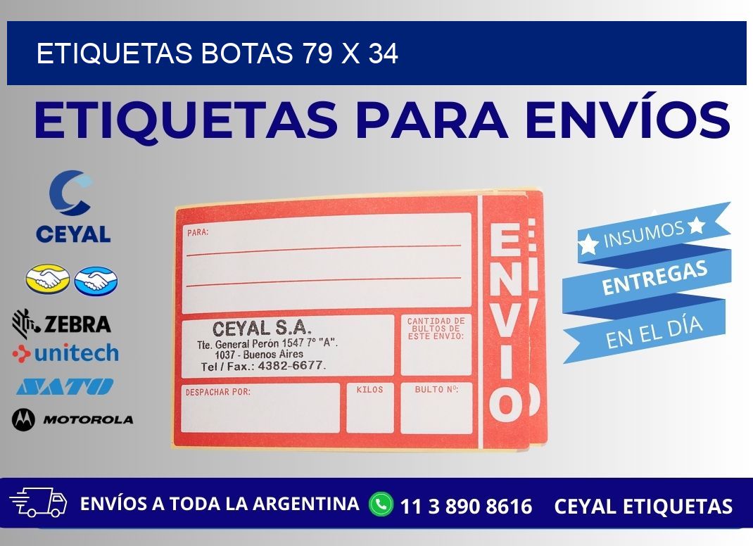 ETIQUETAS BOTAS 79 x 34