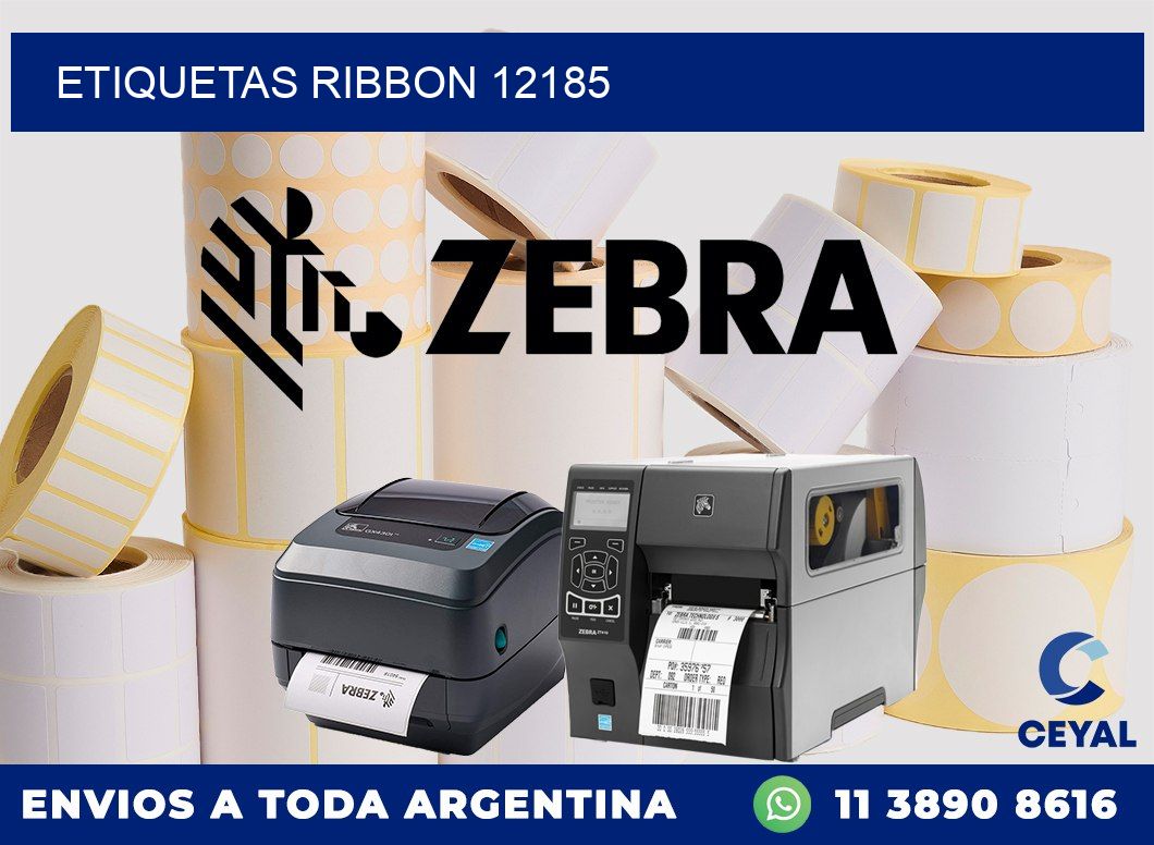 ETIQUETAS RIBBON 12185
