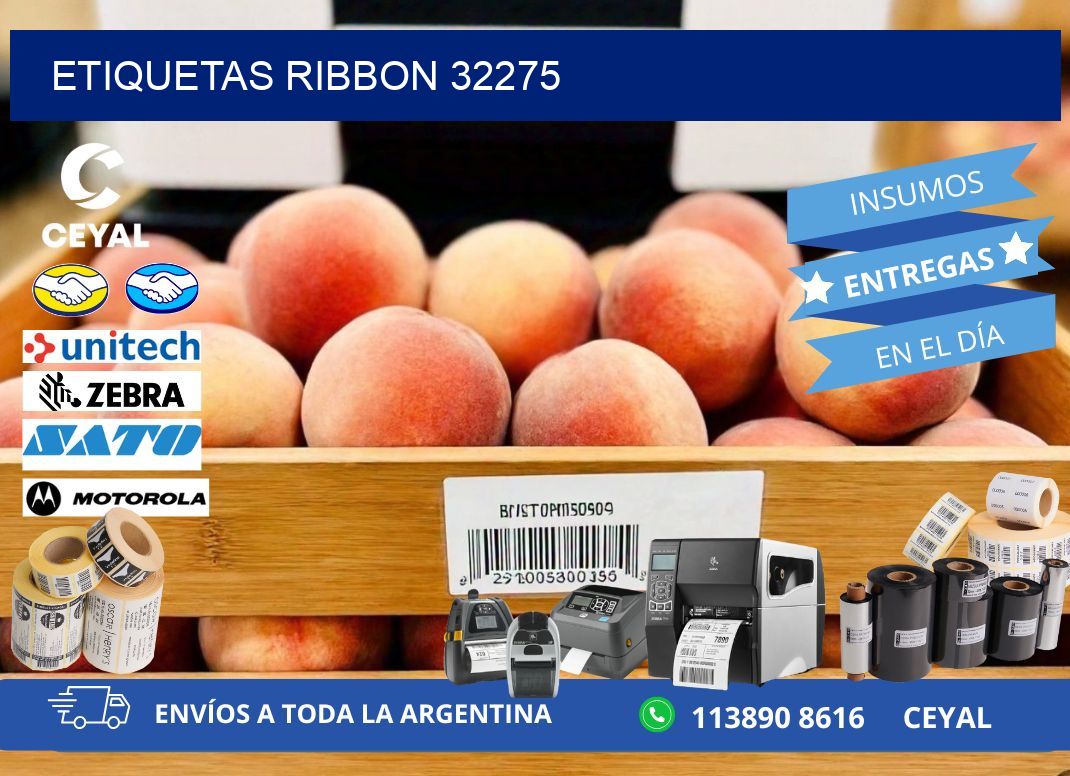 ETIQUETAS RIBBON 32275