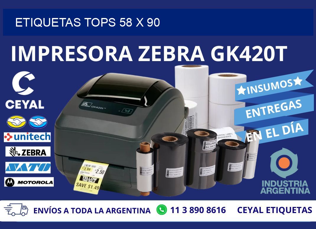 ETIQUETAS TOPS 58 x 90