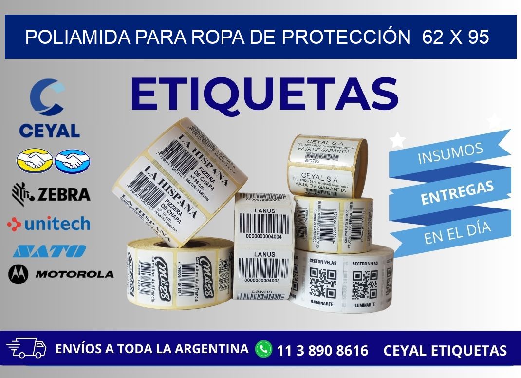 POLIAMIDA PARA ROPA DE PROTECCIÓN  62 x 95