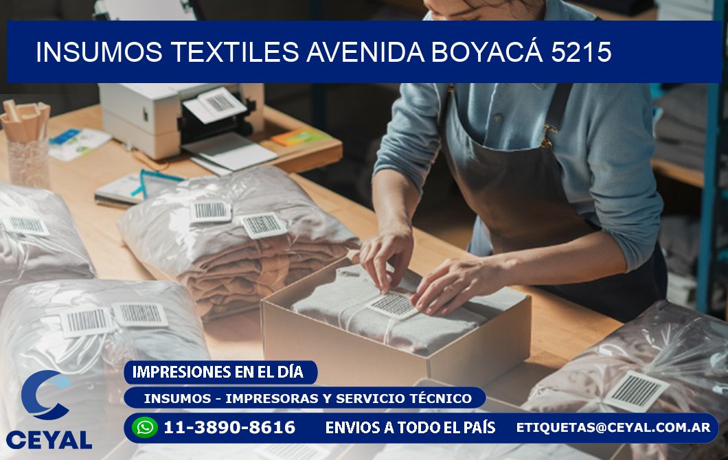 INSUMOS TEXTILES AVENIDA BOYACÁ 5215