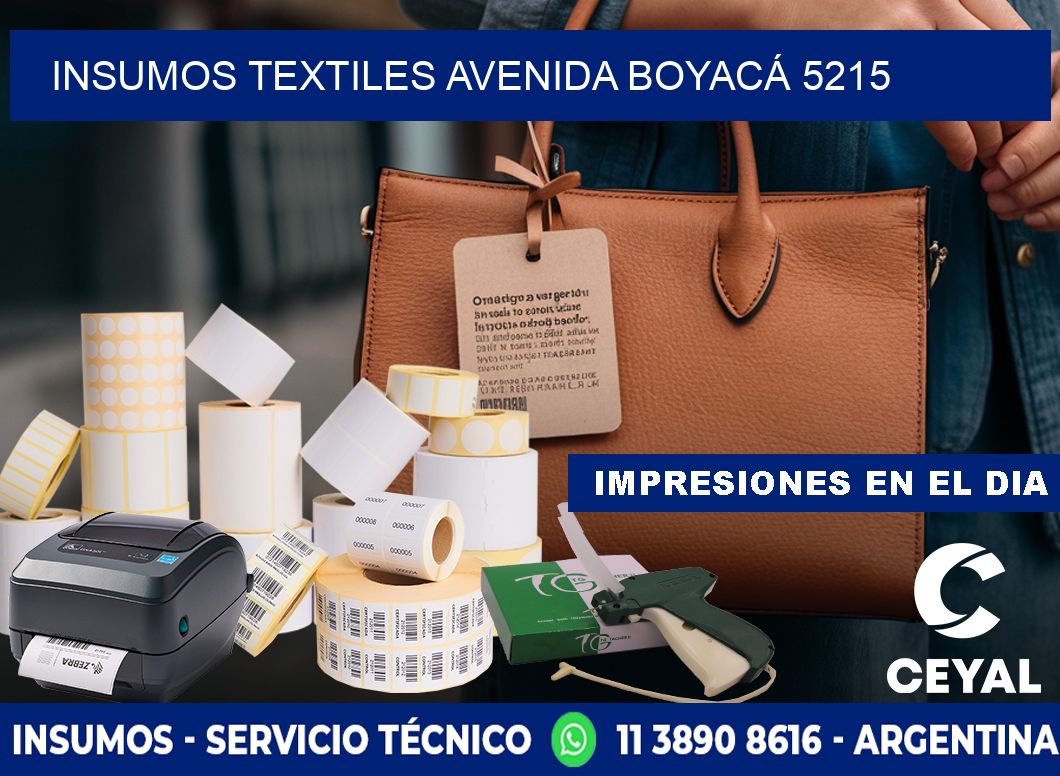 INSUMOS TEXTILES AVENIDA BOYACÁ 5215